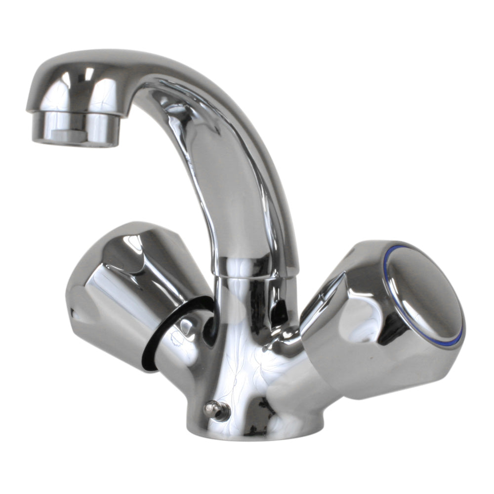 Scandvik Heavy-Duty Basin Mixer with Chrome Finish - Part 10410P