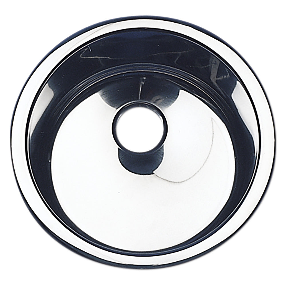 Scandvik 11.5 x 7 Inch Mirror Finish Cylindrical Stainless Steel Sink - Part 10241