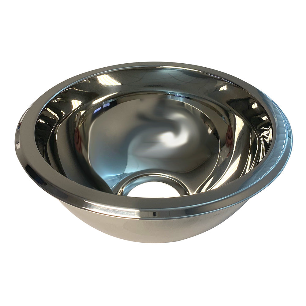 Scandvik SS Sink Basin 10923 - 9 Inch by 4 Inch Mirror Finish Stainless Steel