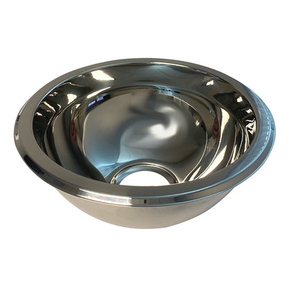 Scandvik SS Sink Basin 10923 - 9 Inch by 4 Inch Mirror Finish Stainless Steel