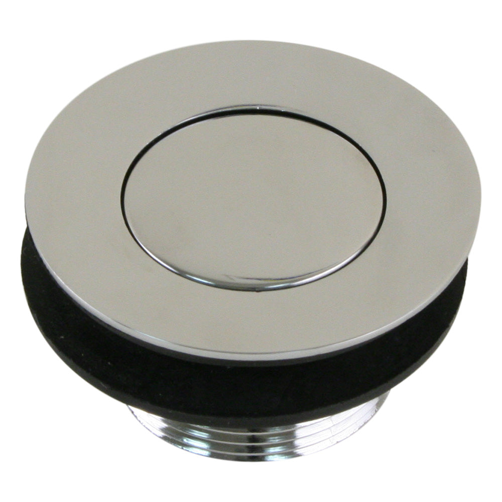 Scandvik Sink Drain with Flip Stopper - Chrome Plated Brass Part 19006P