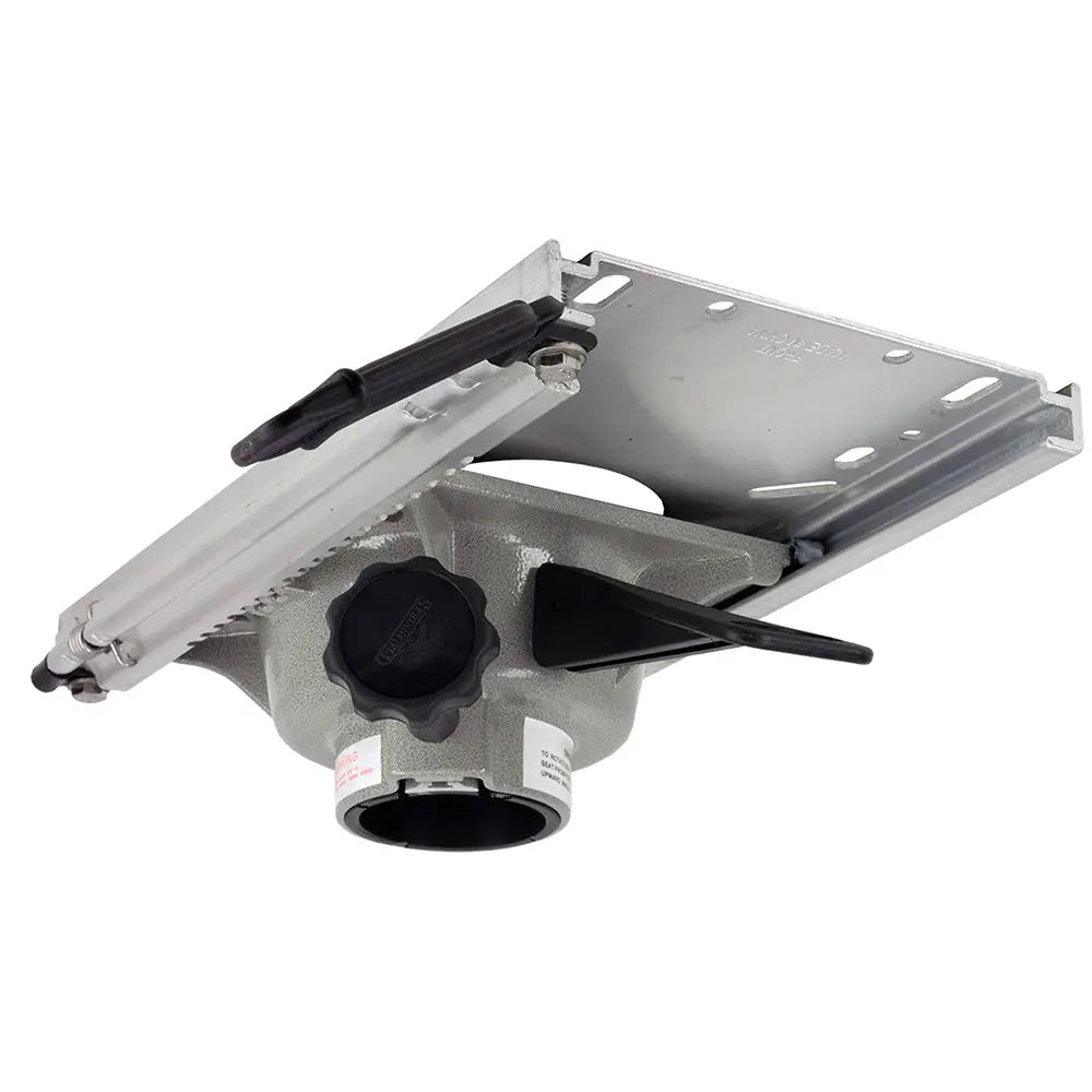 Springfield Marine Trac-Lock Slide with 360-Degree Rotation and 7-1/4 x 13-Inch Seat Platform