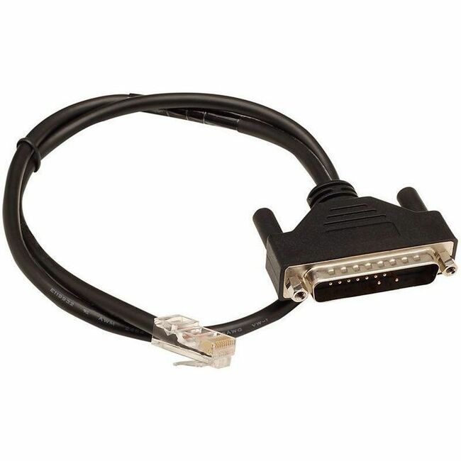 Digi 76000195 RJ45 Male to DB25 Male DTE Cable Adapter, 4 ft