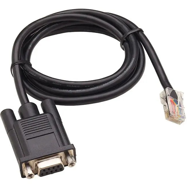 Digi International DCE Cable (Part Number 76000201) - 4ft RJ-45 Male to DB-9 Female Network Cable