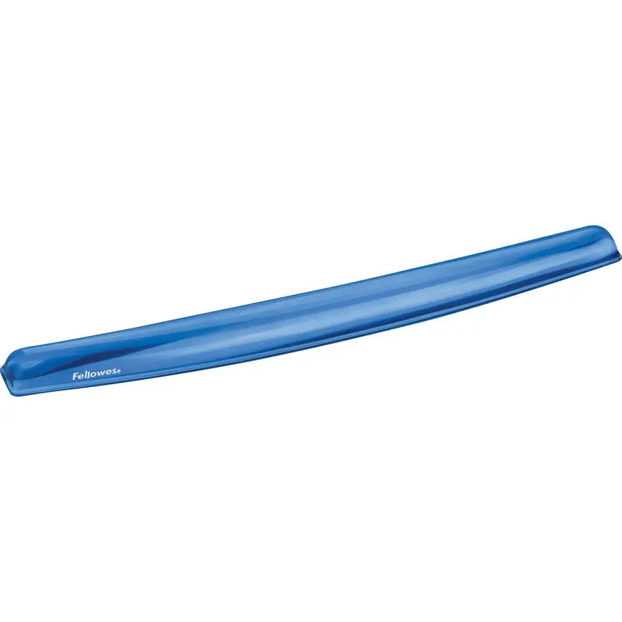 Fellowes Gel Wrist Rest Crystals in Blue for Enhanced Wrist Support and Style