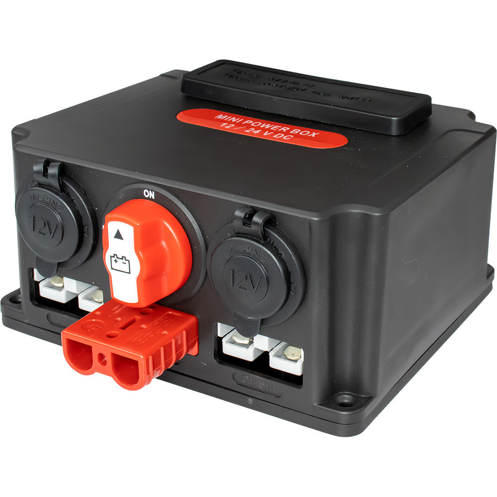 Sea-Dog Power Box Battery Switch with LED VoltMonitor and Multiple Power Outputs