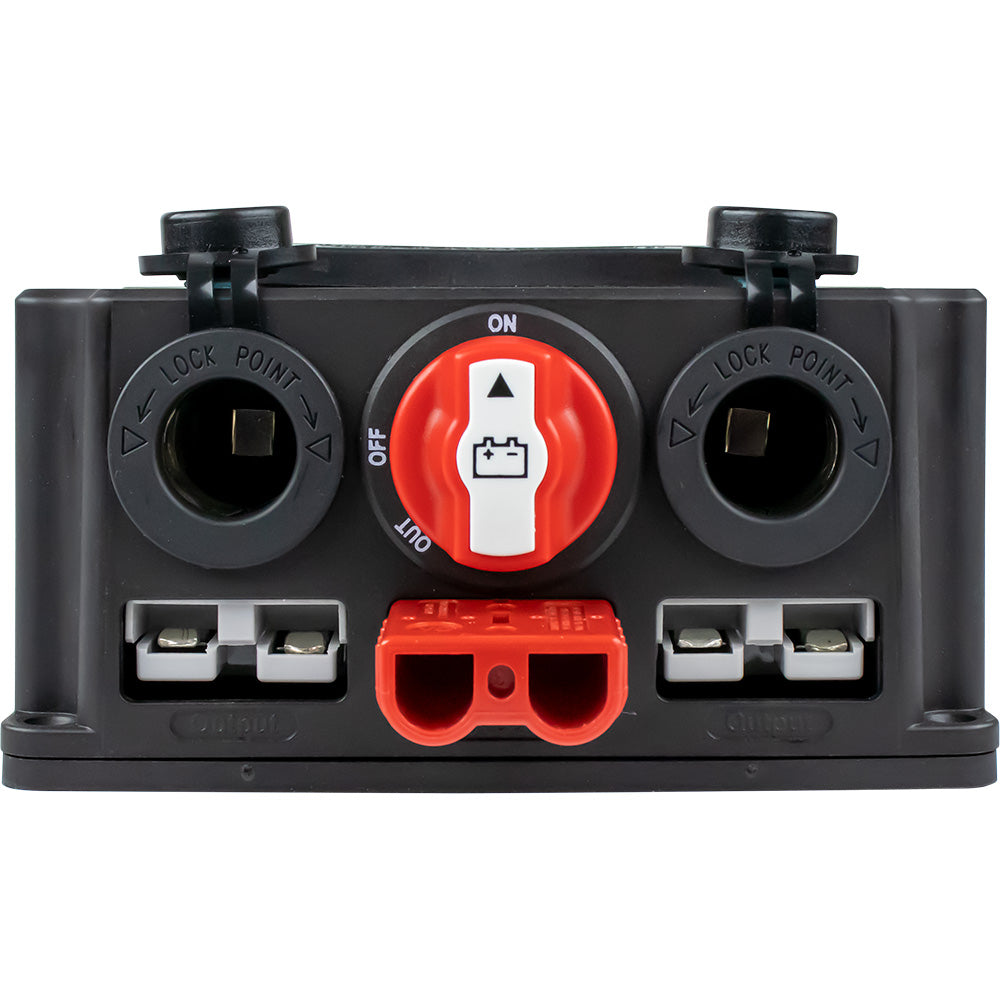 Sea-Dog Power Box Battery Switch with LED VoltMonitor and Multiple Power Outputs