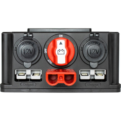 Sea-Dog Power Box Battery Switch with LED VoltMonitor and Multiple Power Outputs