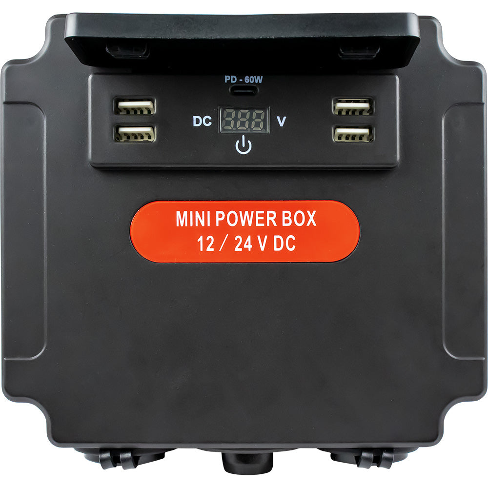 Sea-Dog Power Box Battery Switch with LED VoltMonitor and Multiple Power Outputs