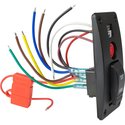 Sea-Dog Bilge Pump Water Alarm Panel with Switch - 12V Marine Safety Device