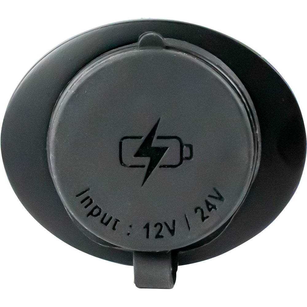 Sea-Dog Oval Surface Mount USB 3.0 & USB-C Power Socket (Part Number 426535-1)