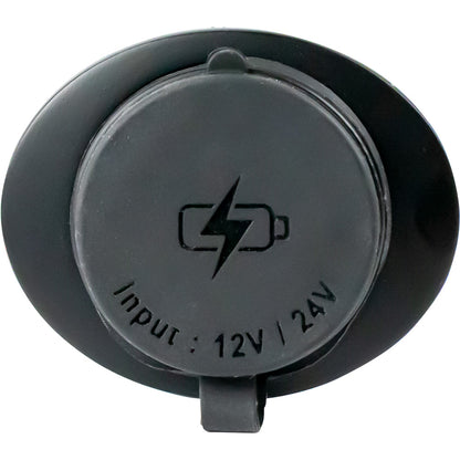 Sea-Dog Oval Surface Mount USB 3.0 & USB-C Power Socket (Part Number 426535-1)