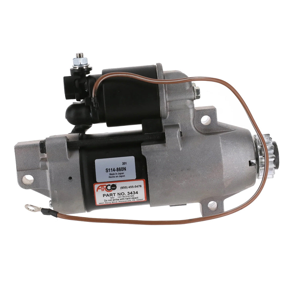 ARCO Marine Premium Replacement Outboard Starter for Yamaha 200-225HP - 13 Tooth