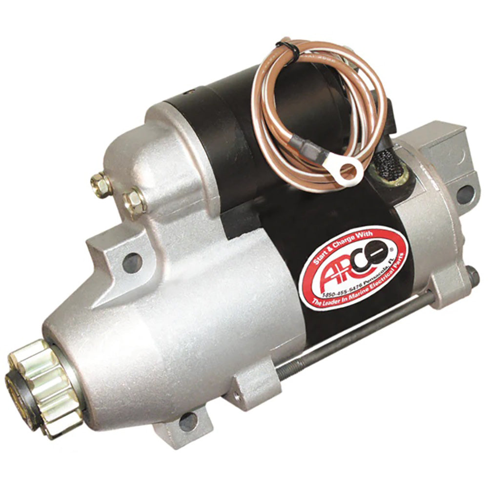 ARCO Marine Premium Replacement Outboard Starter for Yamaha Engines - 13 Tooth