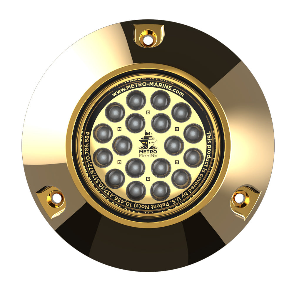 Metro Marine F-BMR1-A3-90 High-Output Underwater Aqua Light with 90° Beam for Marine & Landscape Applications