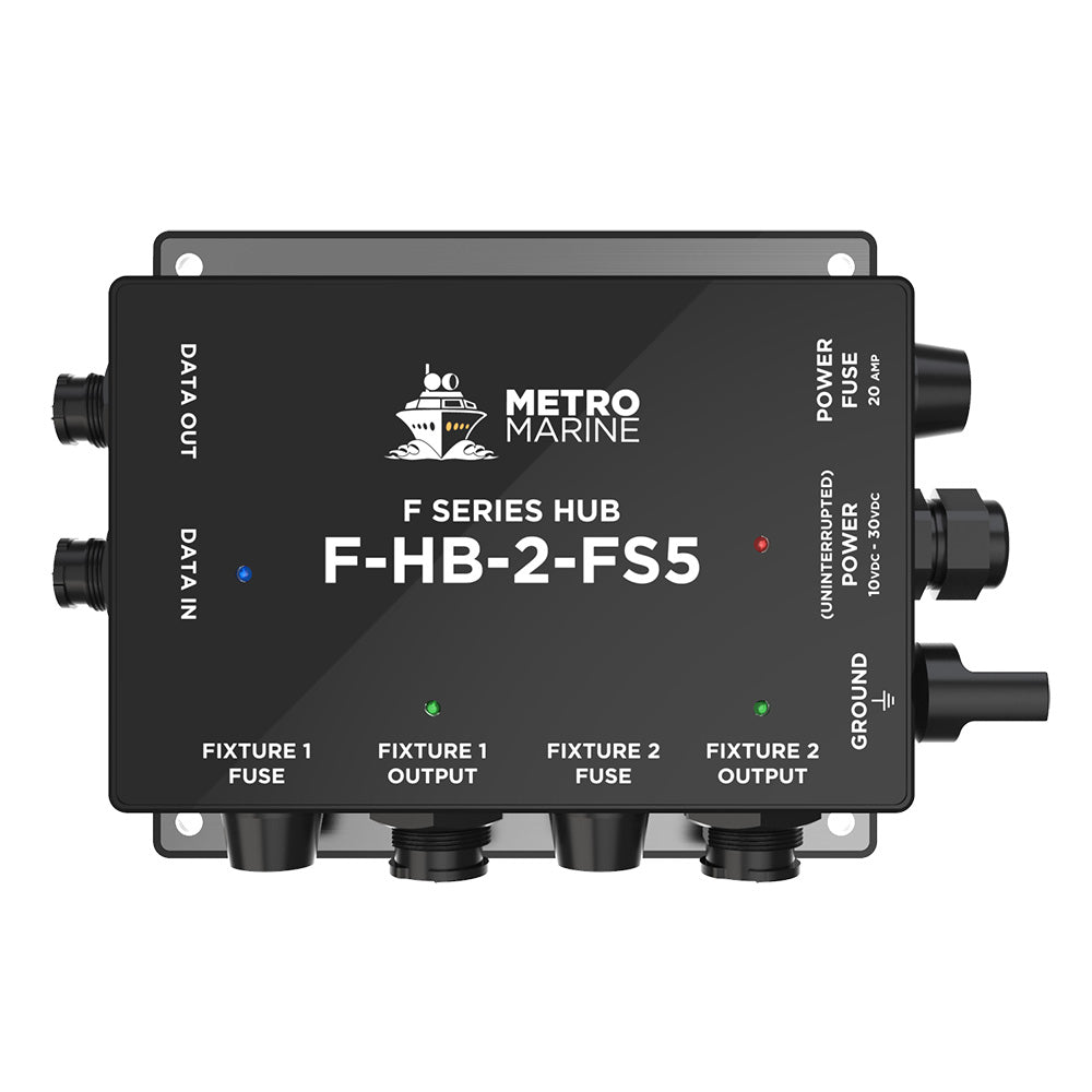 Metro Marine Full Spectrum Hub F-HB-2-FS5 with 2 Outputs for RGBW Fixtures