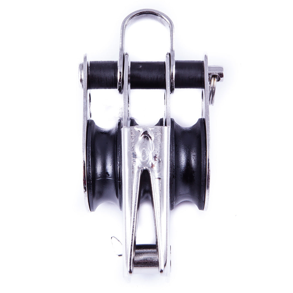 SeaSure 25mm Treble Block with V-Jam for Lifting and Tensioning Applications