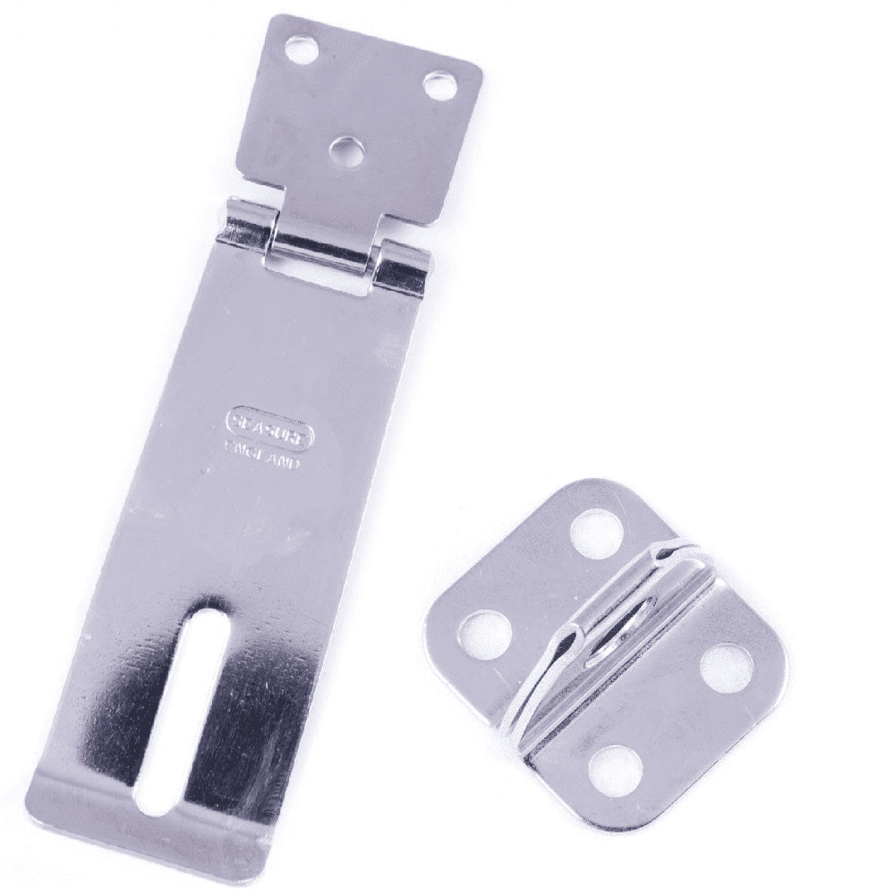 SeaSure Hasp & Staple - 78mm Marine Grade Stainless Steel