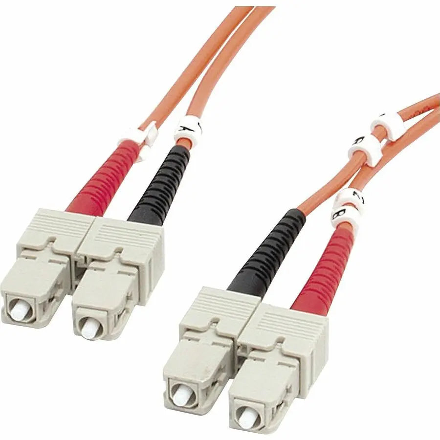 StarTech.com 2m SC to SC OM1 Multimode Fiber Optic Cable - 62.5/125 Fiber Size, 10G Ethernet Support, LSZH Jacket