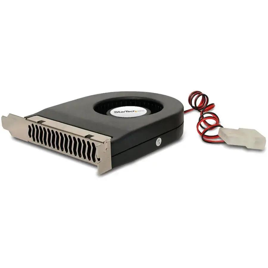 StarTech.com FANCASE Expansion Slot Rear Exhaust Cooling Fan with LP4 Connector for PC Case and Video Card Cooling by StarTech.com