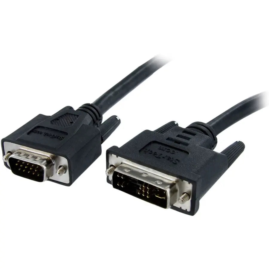 StarTech.com 6 ft DVI to VGA Monitor Cable (DVIVGAMM6) for High-Resolution Display Connections