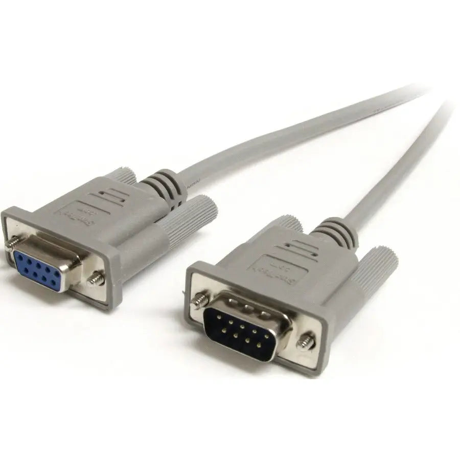 StarTech.com MXT100 Null-Modem Serial Cable - DB9 Male to Female Data Transfer Cable