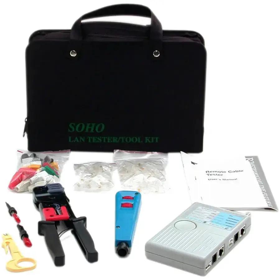 StarTech.com Professional RJ45 Network Installer Tool Kit with Carrying Case - Network Installation & Testing Kit by StarTech.com