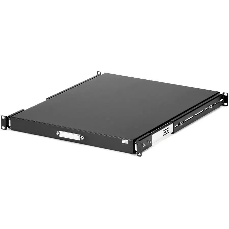 StarTech.com SLIDESHELFD 22-Inch Deep Sliding Server Rack Shelf with Keyboard Tray by StarTech.com