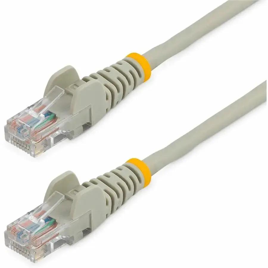 StarTech.com 25ft Gray Snagless Cat5e UTP Patch Cable with PoE Support by StarTech.com