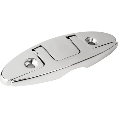 Sea-Dog 5-Inch Oval Stainless Steel Folding Cleat with Locking Mechanism