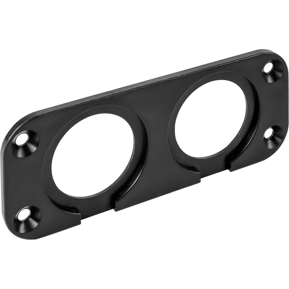 Sea-Dog Two Socket Mounting Plate - Dual Power Socket and Meter Panel