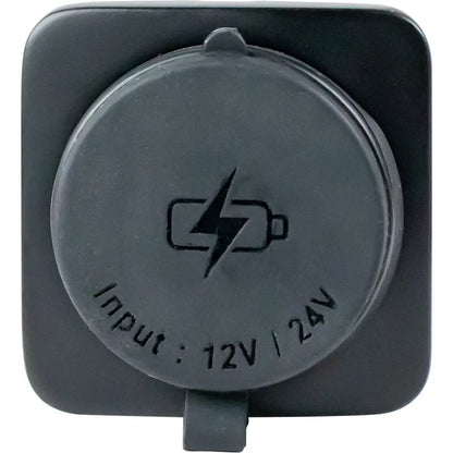 Sea-Dog USB A / USB C Square Surface Mount Power Socket (Part Number 426531-1)