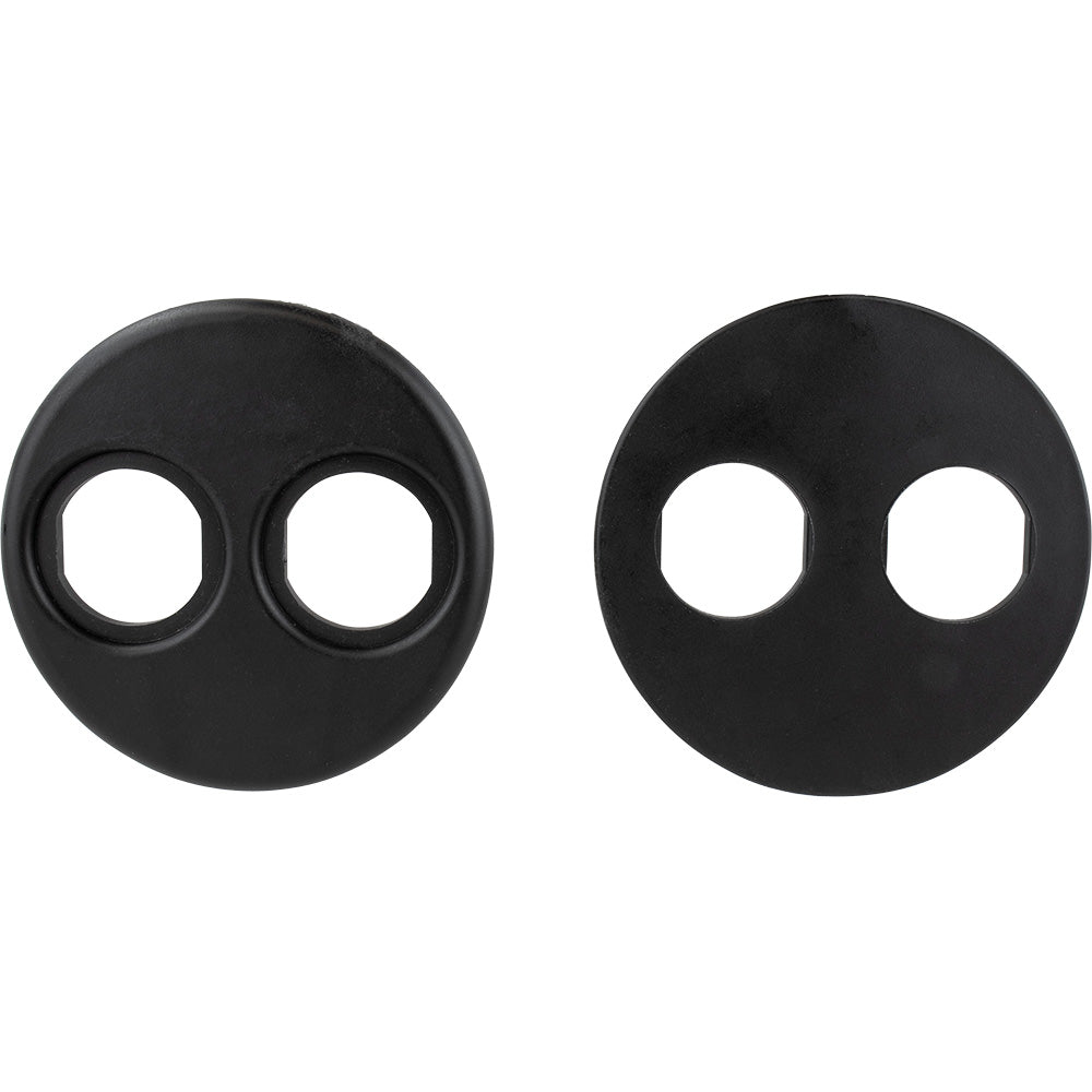 Sea-Dog 4-Inch Gauge Power Socket Adapter Mounting Plate with Dual 1-1/8 Inch Gauges
