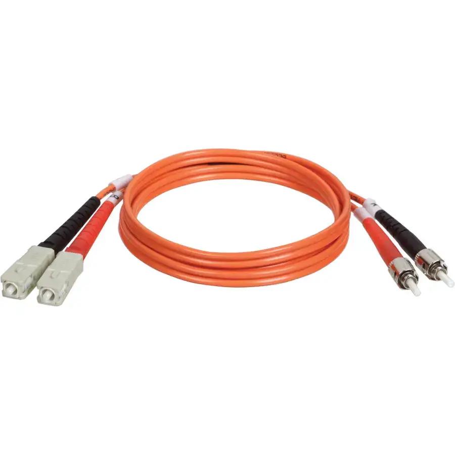 Eaton Tripp Lite Series 10 ft. Duplex Multimode Fiber Optic Patch Cable with ST to SC Connectors by EATON TRIPP LITE SERIES CONNECTIVIT