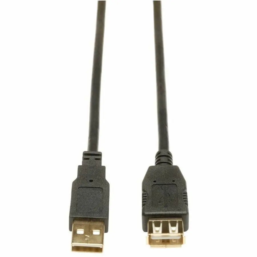 Eaton Corporation Tripp Lite U024-006 6ft USB 2.0 A M/F Extension Cable with Gold-Plated Connectors