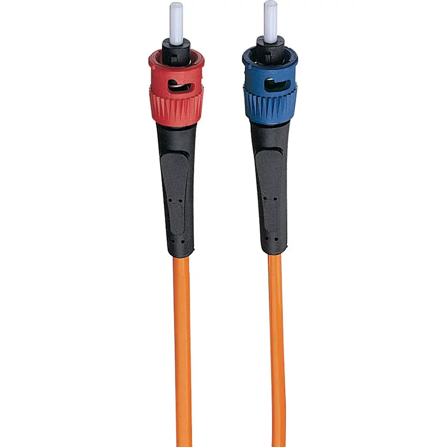 Eaton Corporation Tripp Lite N302-003 3 ft Duplex Multimode Fiber Optic Patch Cable with ST Connectors