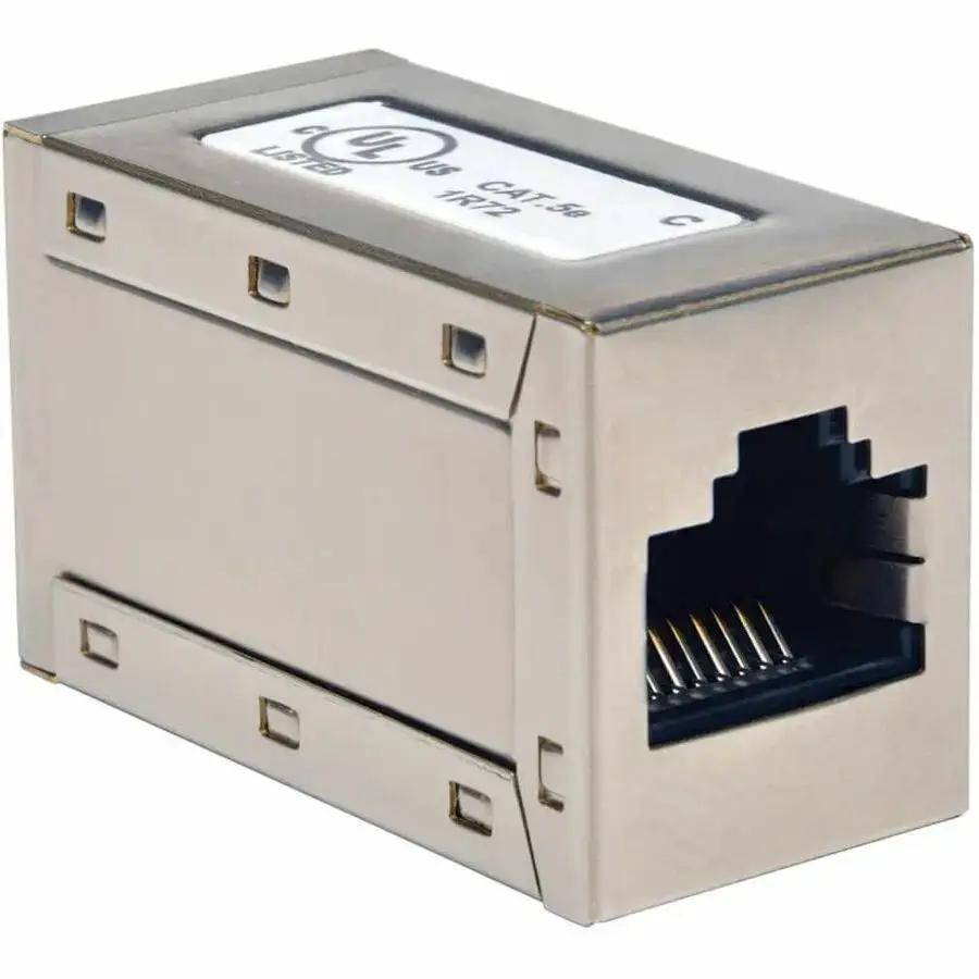 Eaton Corporation Tripp Lite N032-001 Cat5e Shielded RJ45 In-Line Coupler – Female to Female Ethernet Extension by Eaton Corporation