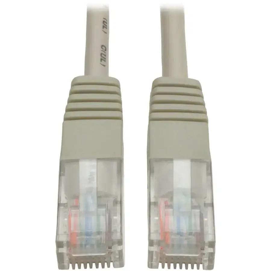 Eaton Tripp Lite Series 14 ft. Cat5e Gray Patch Cable - Network Ethernet Cable for 1Gbps Connectivity by EATON TRIPP LITE SERIES CONNECTIVIT