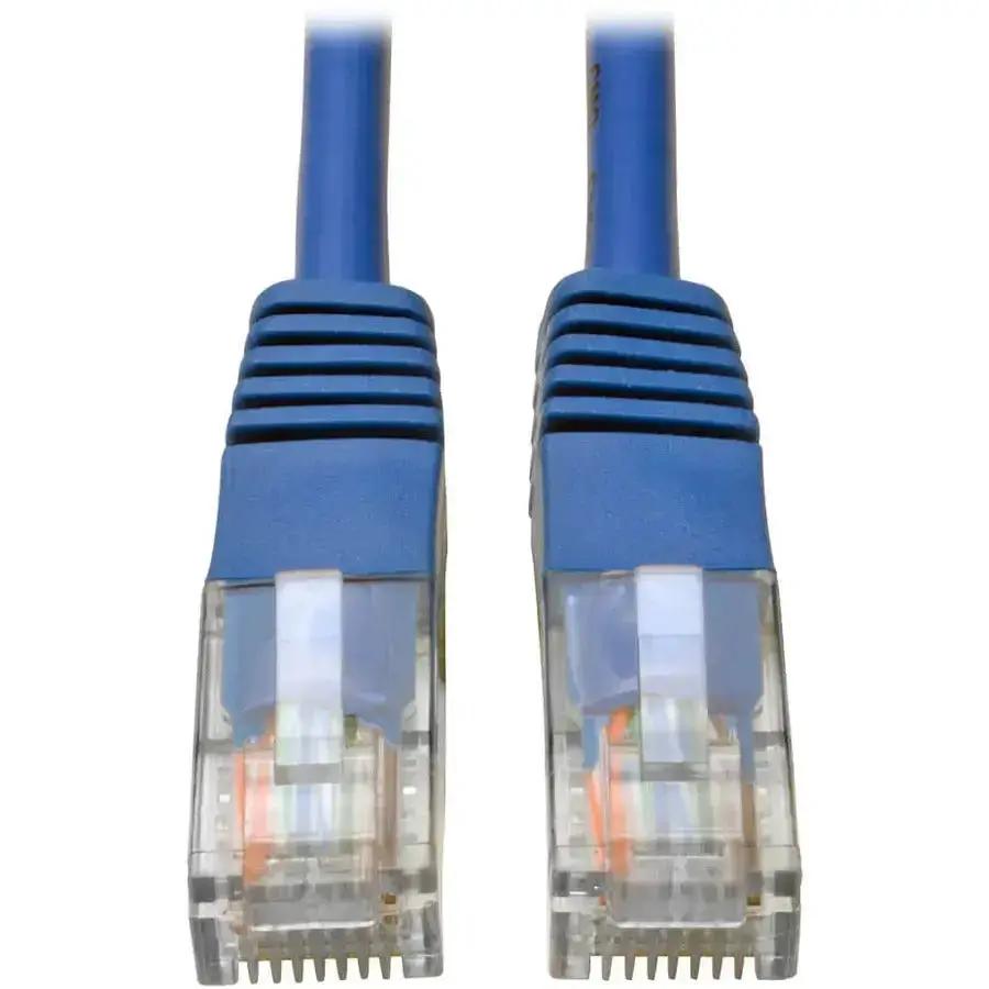 Eaton Tripp Lite Series Cat5e 350 MHz UTP Ethernet Patch Cable, 3 ft., Blue, RJ45 Male Connectors by Eaton Corporation