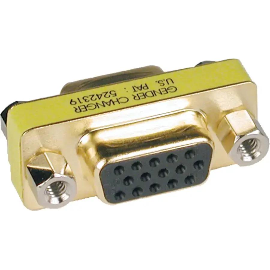 Eaton Tripp Lite Series Compact Gold Gender Changer HD15 F/F by Eaton Corporation