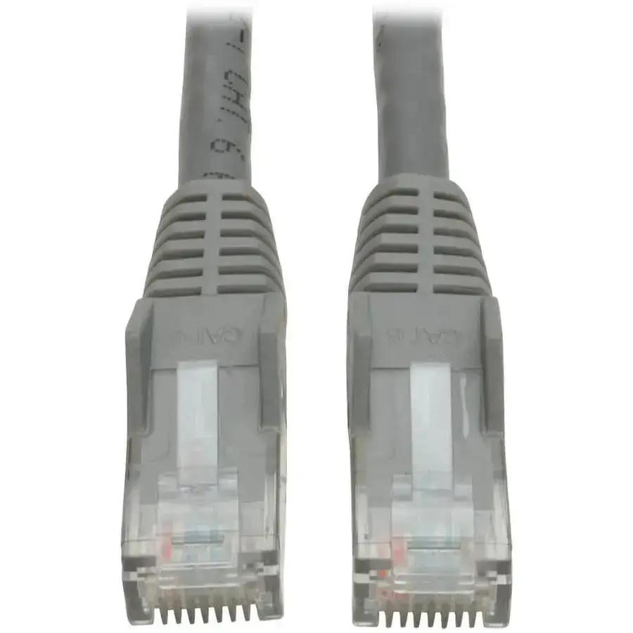 Eaton Corporation Tripp Lite N201-003-GY Cat6 Gigabit Snagless Ethernet Patch Cable, 3 ft., Gray by Eaton Corporation