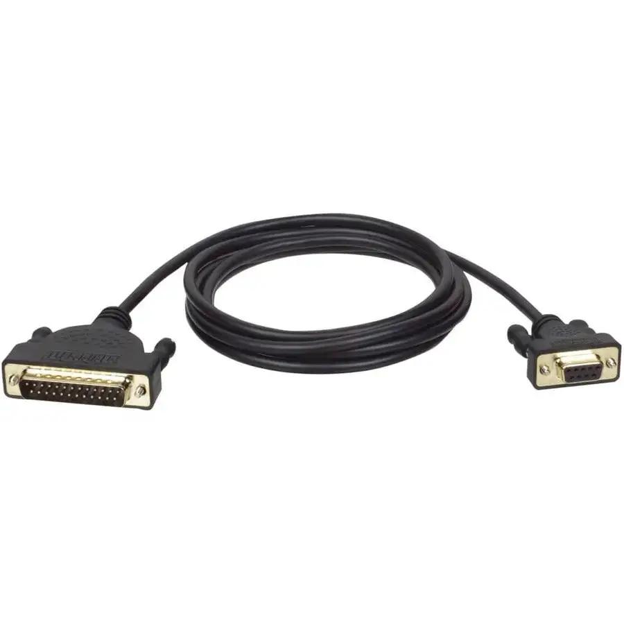 Eaton Tripp Lite Series AT Serial Modem Cable (DB25 M to DB9 F) - 6 ft by Eaton Corporation