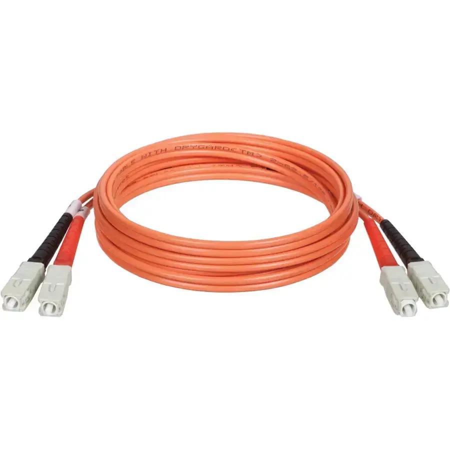 Eaton Tripp Lite Series Duplex Multimode 62.5/125 Fiber Optic Patch Cable (SC/SC), 10 ft. by Eaton Corporation