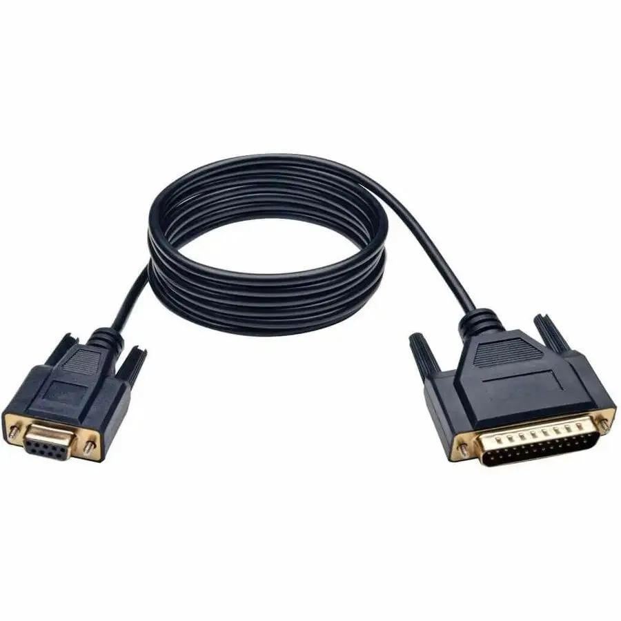 Eaton Tripp Lite Series Null Modem Serial Cable (DB9 to DB25, 6 ft.) by Eaton Corporation