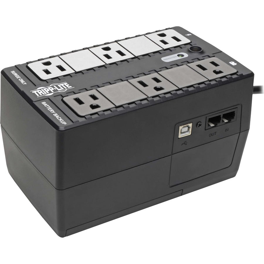 Eaton Corporation Tripp Lite INTERNET350U 350VA Standby UPS for Home and Office with 6 Outlets and Line Surge Protection