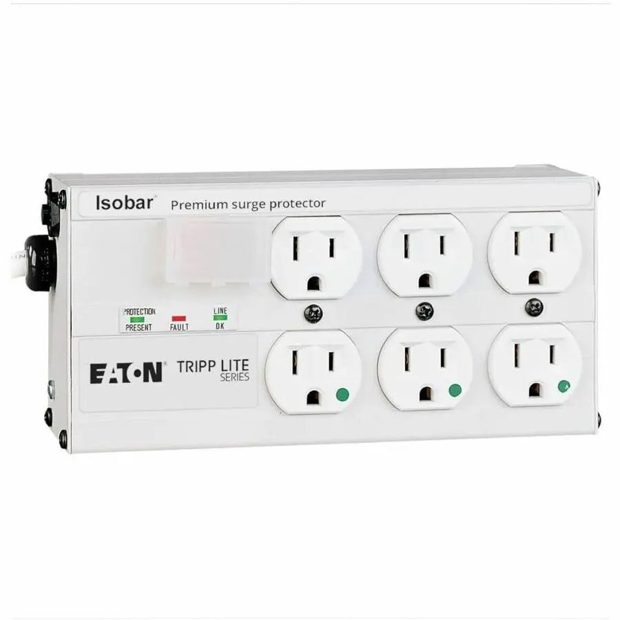 Eaton Tripp Lite Series Isobar 6-Outlet Surge Protector with 15 ft Cord and 3330 Joules Protection
