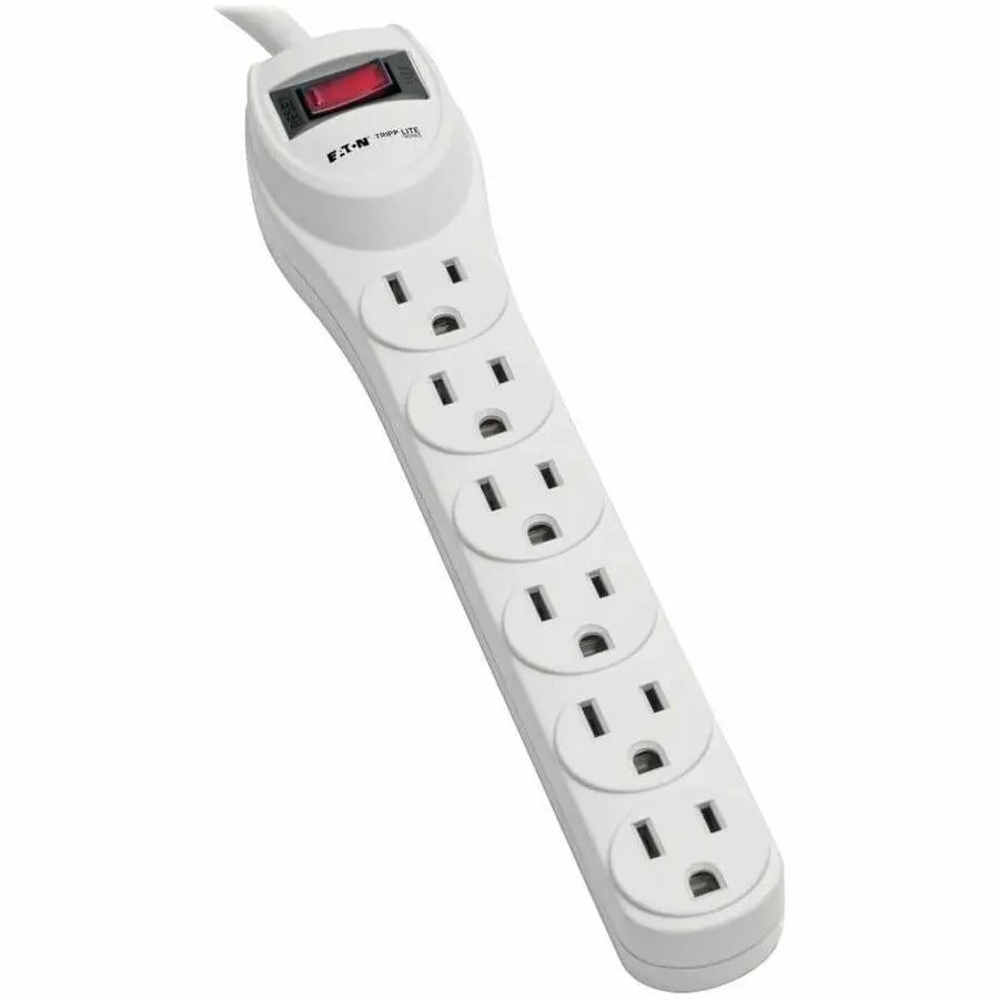 Eaton Tripp Lite Protect It! 6-Outlet Surge Protector with 2 ft. Cord and 180 Joules Rating