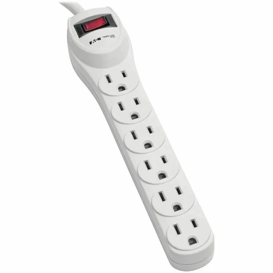 Eaton Tripp Lite Protect It! 6-Outlet Surge Protector with 2 ft. Cord and 180 Joules Rating by Eaton Corporation
