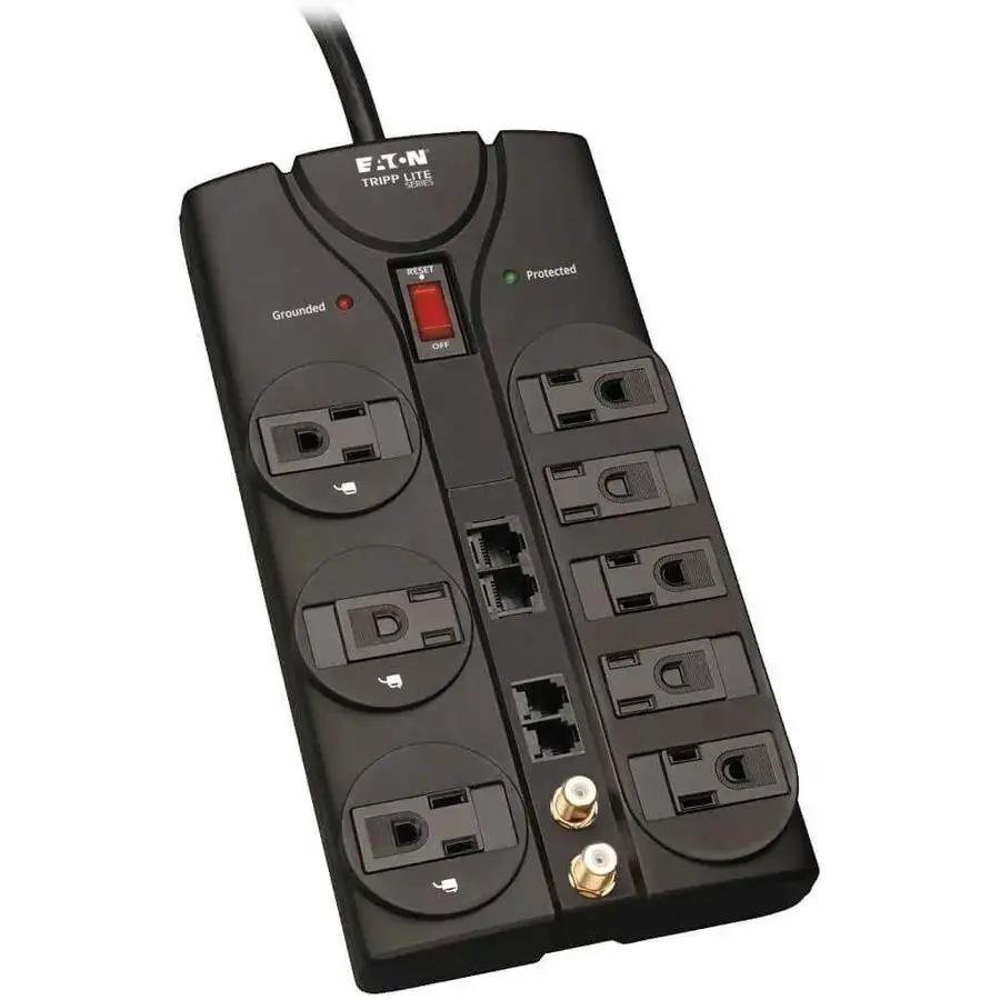 Eaton Corporation TLP810NET Tripp Lite Protect It! 8-Outlet Surge Protector with 10 ft. Cord and 3240 Joules by Eaton Corporation