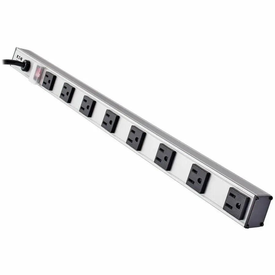 Eaton Corporation PS2408 Tripp Lite 8-Outlet Power Strip with 15 ft. Cord and Circuit Breaker